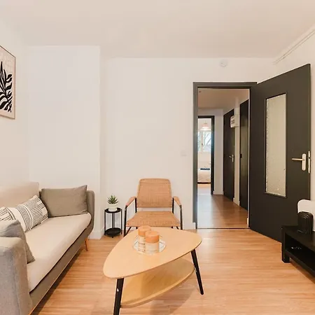 Apartamento Les Jardins, T3 Avec Parking -2 Voitures, 8min à Pied De La Gare *